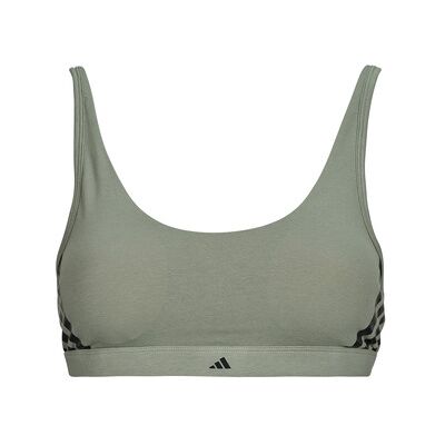 Brassières adidas ACTIVE ESSENTIALS COTTON 3 STRIPES Gris EU S,EU M,EU L,EU XS Dames Brassières adidas ACTIVE ESSENTIALS COTTON 3 STRIPES Gris EU S,EU M,EU L,EU XS Dames