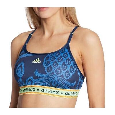 soutien-gorge léger adidas Farm Rio Taille plus Bleu soutien-gorge léger adidas Farm Rio Taille plus Bleu