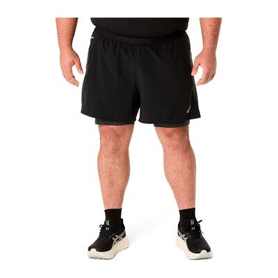 ASICS Road 2N1 5IN Shorts - Short de course ASICS Road 2N1 5IN Shorts - Short de course