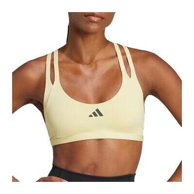 adidas Aeroimpact Luxe Soutien-Gorge Sportif Jaune - Entraînement adidas Aeroimpact Luxe Soutien-Gorge Sportif Jaune - Entraînement