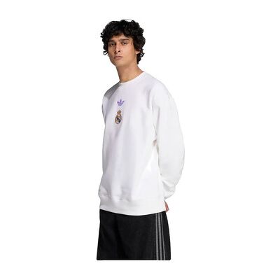 Sweatshirts adidas Pull Real Madrid LFSTLR 100% coton Blanc EU S,EU M,EU L,EU XL Heren Sweatshirts adidas Pull Real Madrid LFSTLR 100% coton Blanc EU S,EU M,EU L,EU XL Heren