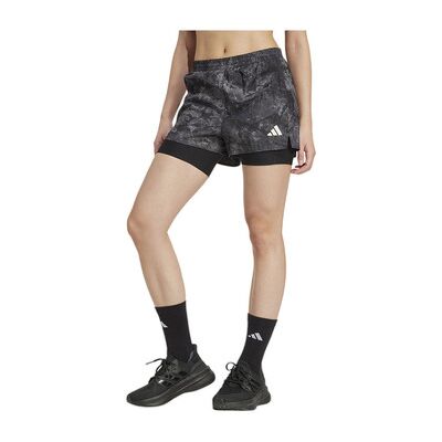 Short adidas Shorts Own The Run Spray Dye 2in1 élastique Gris EU S,EU XS Dames Short adidas Shorts Own The Run Spray Dye 2in1 élastique Gris EU S,EU XS Dames
