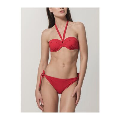Maillots de bain Luna Splendida Haut maillot de bain bandeau préformé Blue Sense Rouge 85B,85C,85D,90B,90C,95B Dames Maillots de bain Luna Splendida Haut maillot de bain bandeau préformé Blue Sense Rouge 85B,85C,85D,90B,90C,95B Dames