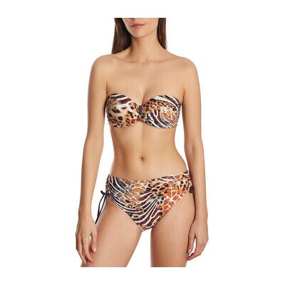 Maillots de bain Selmark Haut maillot de bain bandeau Animal Mare Marron 85B,85C Dames Maillots de bain Selmark Haut maillot de bain bandeau Animal Mare Marron 85B,85C Dames