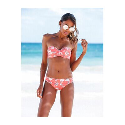 Maillots de bain Lascana Haut maillot de bain bandeau armaturé Ditsy Orange FR 42D,FR 38D Dames Maillots de bain Lascana Haut maillot de bain bandeau armaturé Ditsy Orange FR 42D,FR 38D Dames