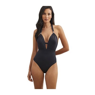 Maillots de bain Selmark Maillot de bain une pièce triangle préformé multipositions Noir 85C,95B,95C Dames Maillots de bain Selmark Maillot de bain une pièce triangle préformé multipositions Noir 85C,95B,95C Dames
