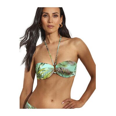 Maillots de bain Selmark Haut maillot de bain bandeau Paradise Mare Vert 85C,90B Dames Maillots de bain Selmark Haut maillot de bain bandeau Paradise Mare Vert 85C,90B Dames
