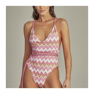 Maillots de bain Empress Pink Chevron Rose EU S,EU M,EU L Dames Maillots de bain Empress Pink Chevron Rose EU S,EU M,EU L Dames