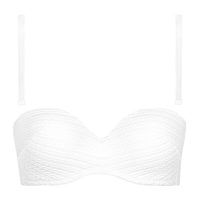 Maillots de bain Lisca Haut maillot de bain bandeau balconnet préformé Sardinia Blanc FR 42B,FR 42C Dames Maillots de bain Lisca Haut maillot de bain bandeau balconnet préformé Sardinia Blanc FR 42B,FR 42C Dames