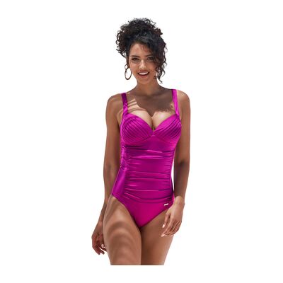 Maillots de bain Lascana Maillot de bain une pièce amincissant Riviera Rose FR 42C,FR 44B Dames Maillots de bain Lascana Maillot de bain une pièce amincissant Riviera Rose FR 42C,FR 44B Dames