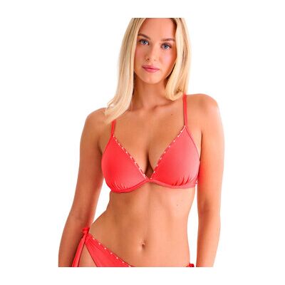Maillots de bain Lisca Haut maillot de bain triangle préformé sans armatures PANAMA Rouge FR 42B,FR 44C,FR 46C,FR 44B Dames Maillots de bain Lisca Haut maillot de bain triangle préformé sans armatures PANAMA Rouge FR 42B,FR 44C,FR 46C,FR 44B Dames