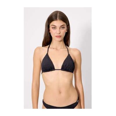Maillots de bain Ysabel Mora Haut de bikini triangle noir texturé, bonnet B Noir 85B,90B Dames Maillots de bain Ysabel Mora Haut de bikini triangle noir texturé, bonnet B Noir 85B,90B Dames