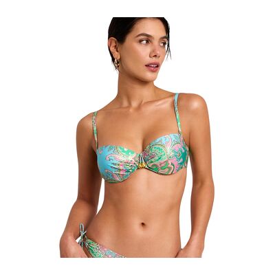 Maillots de bain Selmark Haut maillot de bain bandeau BOHEME Mare Vert 100B,85D,90B,90C Dames Maillots de bain Selmark Haut maillot de bain bandeau BOHEME Mare Vert 100B,85D,90B,90C Dames