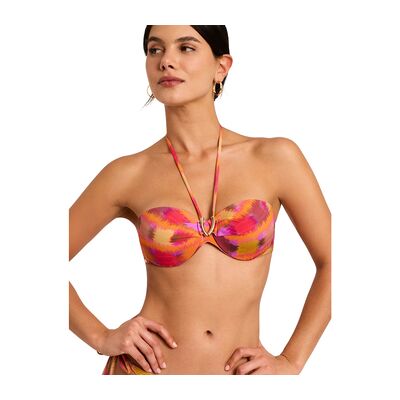 Maillots de bain Selmark Haut maillot de bain bandeau MAGMA Mare Orange 100B,100C,85C,90B,95B Dames Maillots de bain Selmark Haut maillot de bain bandeau MAGMA Mare Orange 100B,100C,85C,90B,95B Dames