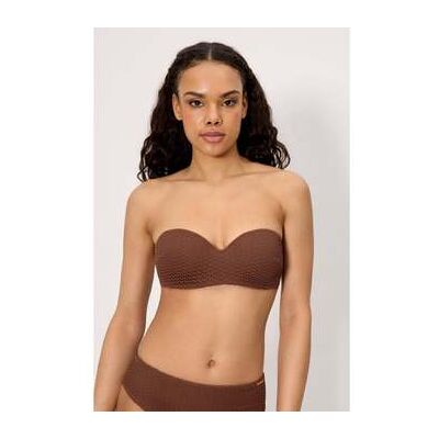 Maillots de bain Ysabel Mora Haut de bikini bandeau marron ajouré, bonnet C Marron 100C,105C,85C,90C,95C Dames Maillots de bain Ysabel Mora Haut de bikini bandeau marron ajouré, bonnet C Marron 100C,105C,85C,90C,95C Dames