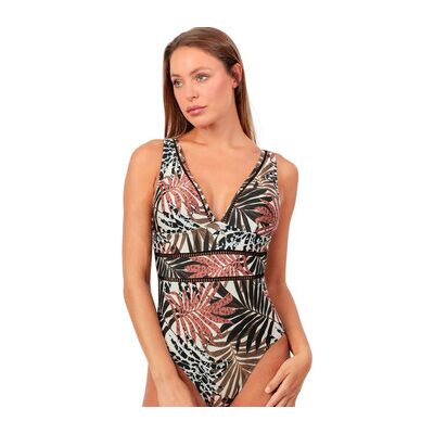 Maillots de bain Admas Maillot de bain une pièce préformé Ethnic Leaves Marron FR 42,FR 44,FR 46 Dames Maillots de bain Admas Maillot de bain une pièce préformé Ethnic Leaves Marron FR 42,FR 44,FR 46 Dames