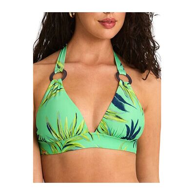 Maillots de bain Selmark Haut maillot de bain triangle préformé CALYPSO Mare Vert 85B,90B Dames Maillots de bain Selmark Haut maillot de bain triangle préformé CALYPSO Mare Vert 85B,90B Dames