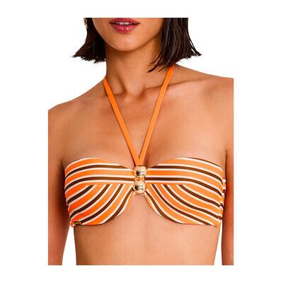 Maillots de bain Selmark Haut maillot de bain bandeau SAILOR Mare Orange 85D,90C,90D,95B,95C Dames Maillots de bain Selmark Haut maillot de bain bandeau SAILOR Mare Orange 85D,90C,90D,95B,95C Dames