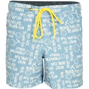 Maillots de bain Athena Bermuda de bain homme SmileyWorld® I Bleu EU XXL,EU S,EU M,EU L,EU XL Heren Maillots de bain Athena Bermuda de bain homme SmileyWorld® I Bleu EU XXL,EU S,EU M,EU L,EU XL Heren