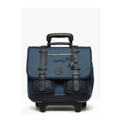 Cartable Cameleon Cartable à roulettes VINTAGE COLOR 709-VIC-CR38 Bleu Unique Meisjes Cartable Cameleon Cartable à roulettes VINTAGE COLOR 709-VIC-CR38 Bleu Unique Meisjes