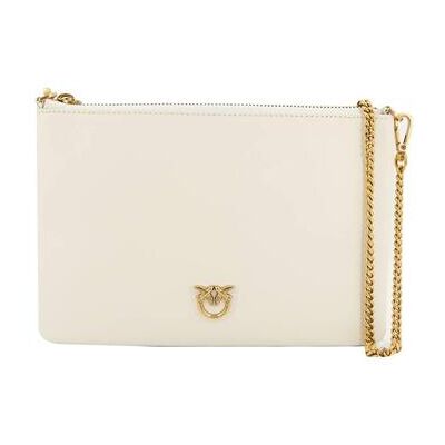 Pochette Pinko Classic Flat Love Bag Simply Blanc Unique Dames Pochette Pinko Classic Flat Love Bag Simply Blanc Unique Dames