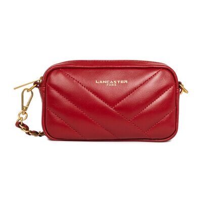 Sac a main LANCASTER Pochette smartphone Soft Matelassé Rouge Unique Dames Sac a main LANCASTER Pochette smartphone Soft Matelassé Rouge Unique Dames