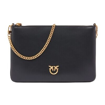 Pochette Pinko 100455A0F1 Noir Unique Dames Pochette Pinko 100455A0F1 Noir Unique Dames