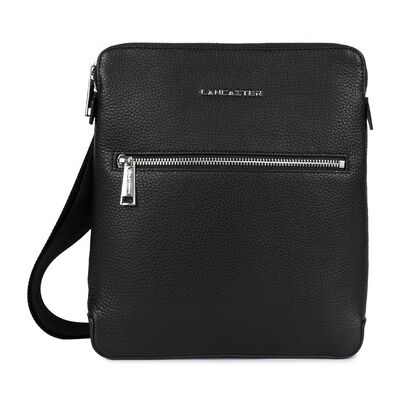 Sacoche LANCASTER Pochette Gentlemen Harry Noir Unique Heren Sacoche LANCASTER Pochette Gentlemen Harry Noir Unique Heren