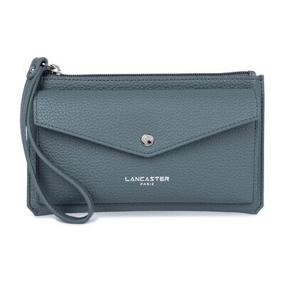 Pochette LANCASTER Pochette Maya Double KBA Bleu Unique Dames Pochette LANCASTER Pochette Maya Double KBA Bleu Unique Dames