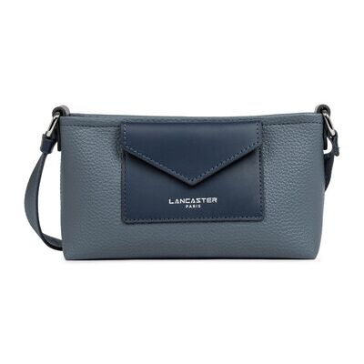 Pochette LANCASTER Pochette Maya Double KBA Bleu Unique Dames Pochette LANCASTER Pochette Maya Double KBA Bleu Unique Dames