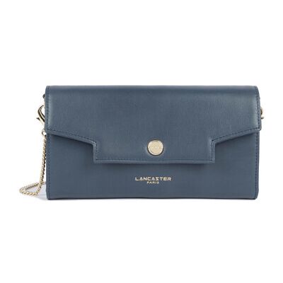 Pochette LANCASTER Pochette Mademoiselle Grace Bleu Unique Dames Pochette LANCASTER Pochette Mademoiselle Grace Bleu Unique Dames