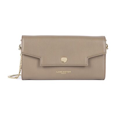 Pochette LANCASTER Pochette Mademoiselle Grace Beige Unique Dames Pochette LANCASTER Pochette Mademoiselle Grace Beige Unique Dames