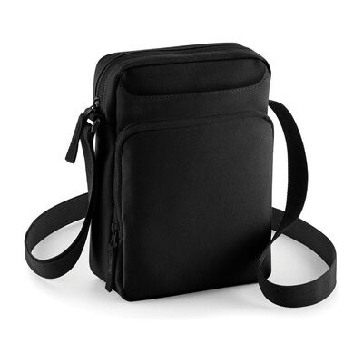 Sac Bandouliere Bagbase BC4472 Noir Unique Heren Sac Bandouliere Bagbase BC4472 Noir Unique Heren