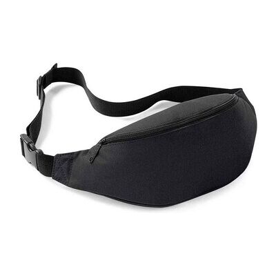 Sac banane Bagbase PC5504 Noir Unique Heren Sac banane Bagbase PC5504 Noir Unique Heren