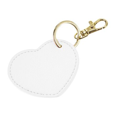 Porte clé Bagbase 7 cm x 6 cm RW8474 Blanc Unique Dames Porte clé Bagbase 7 cm x 6 cm RW8474 Blanc Unique Dames