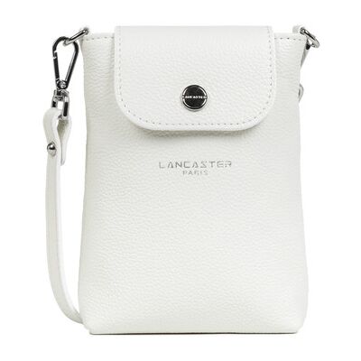 Pochettes téléphone LANCASTER Pochette smartphone Milano Bao Blanc Unique Dames Pochettes téléphone LANCASTER Pochette smartphone Milano Bao Blanc Unique Dames