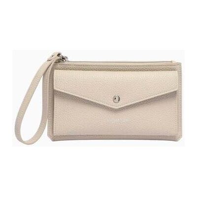 Pochette LANCASTER Pochette Zippé Maya Double KBA Ivoire Blanc Unique Dames Pochette LANCASTER Pochette Zippé Maya Double KBA Ivoire Blanc Unique Dames
