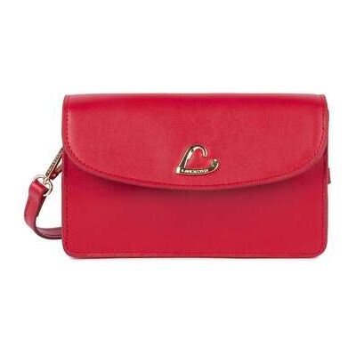 Pochette LANCASTER Pochette A rabat aimanté Paris Philos Rouge Rouge Unique Dames Pochette LANCASTER Pochette A rabat aimanté Paris Philos Rouge Rouge Unique Dames