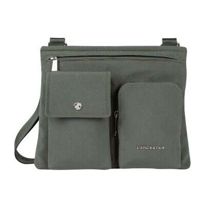 Pochette LANCASTER Pochette Zippé Basic Pocket Kaki Foncé Vert Unique Dames Pochette LANCASTER Pochette Zippé Basic Pocket Kaki Foncé Vert Unique Dames