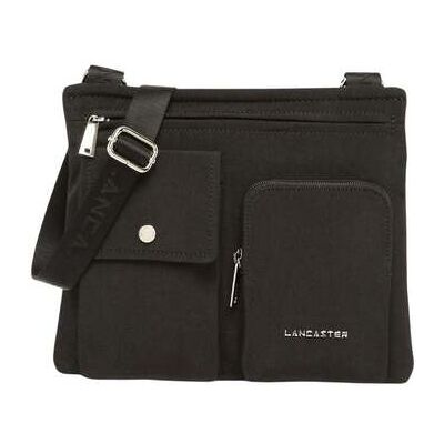 Pochette LANCASTER Pochette Zippé Basic Pocket Noir Noir Unique Dames Pochette LANCASTER Pochette Zippé Basic Pocket Noir Noir Unique Dames