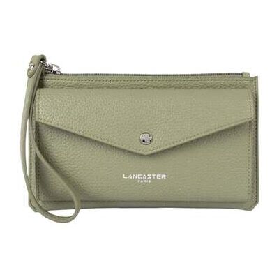 Pochette LANCASTER Pochette Zippé Maya Double KBA Olive Vert Unique Dames Pochette LANCASTER Pochette Zippé Maya Double KBA Olive Vert Unique Dames