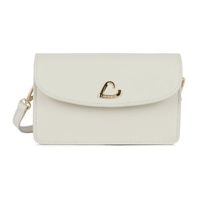 Sac a main LANCASTER Pochette Paris Philos Blanc Unique Dames Sac a main LANCASTER Pochette Paris Philos Blanc Unique Dames