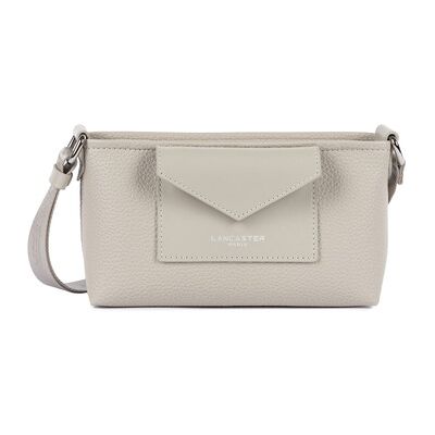 Pochette LANCASTER Pochette Maya Double KBA Blanc Unique Dames Pochette LANCASTER Pochette Maya Double KBA Blanc Unique Dames