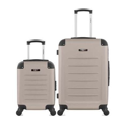 Valise Bluestar - Lot de 2 -OPERA Beige Unique Heren Valise Bluestar - Lot de 2 -OPERA Beige Unique Heren