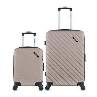 Valise Bluestar - Lot de 2 -CITE Beige Unique Heren Valise Bluestar - Lot de 2 -CITE Beige Unique Heren