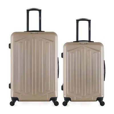 Valise Bluestar - LOT DE 2 -HAGEN Beige Unique Heren Valise Bluestar - LOT DE 2 -HAGEN Beige Unique Heren