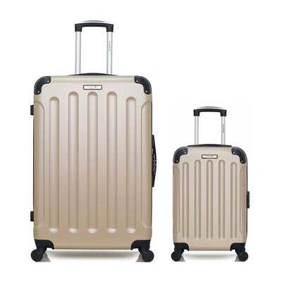 Valise Bluestar - LOT DE 2 -MADRID Beige Unique Heren Valise Bluestar - LOT DE 2 -MADRID Beige Unique Heren