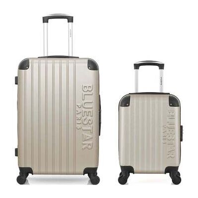 Valise Bluestar - LOT DE 2 -BUCAREST Beige Unique Dames Valise Bluestar - LOT DE 2 -BUCAREST Beige Unique Dames