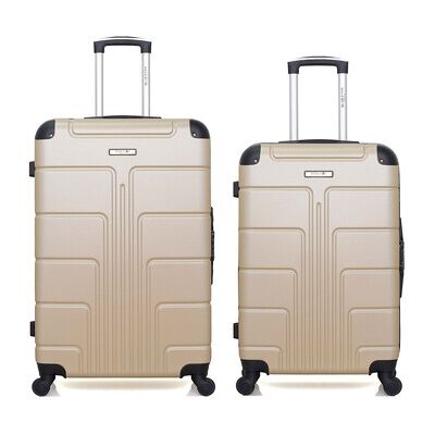 Valise Bluestar - Lot de 2 -OTTAWA Beige Unique Dames Valise Bluestar - Lot de 2 -OTTAWA Beige Unique Dames