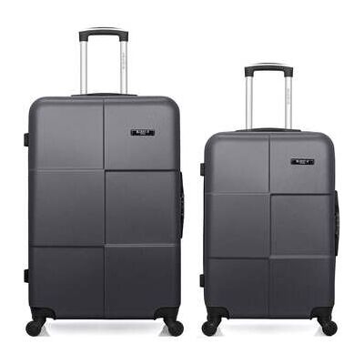 Valise Bluestar - Lot de 2 -MIAMI Gris Unique Heren Valise Bluestar - Lot de 2 -MIAMI Gris Unique Heren